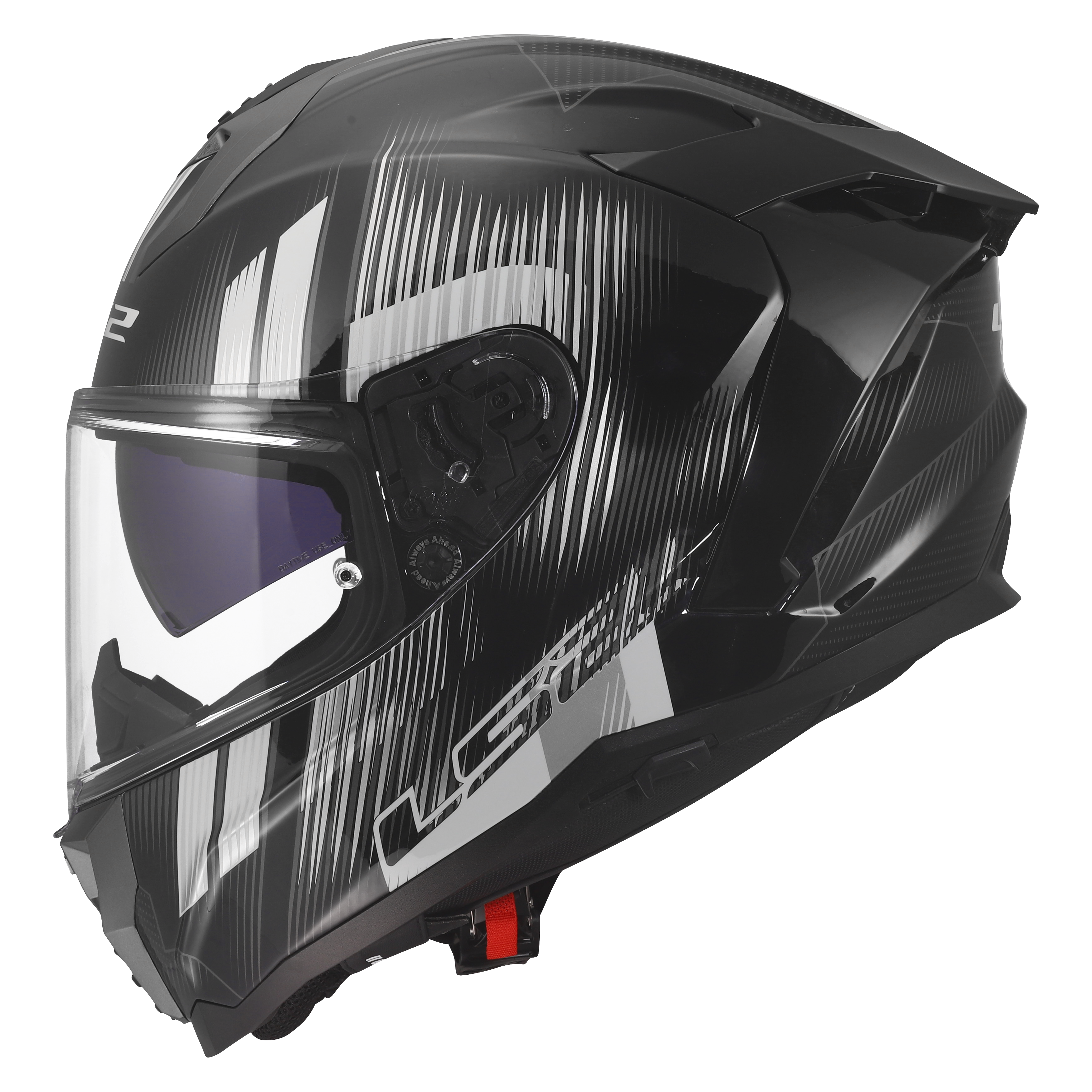 LS2 FF817 CHALLENGER II NITRO BLACK GREY 168170512 (2)
